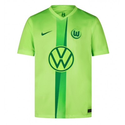 Fotbalové Dres Wolfsburg Lovro Majer #19 Domácí 2024-25 Krátký Rukáv Fotbalové Dres Wolfsburg Lovro Majer #19 Domácí 2024-25 Krátký Rukáv